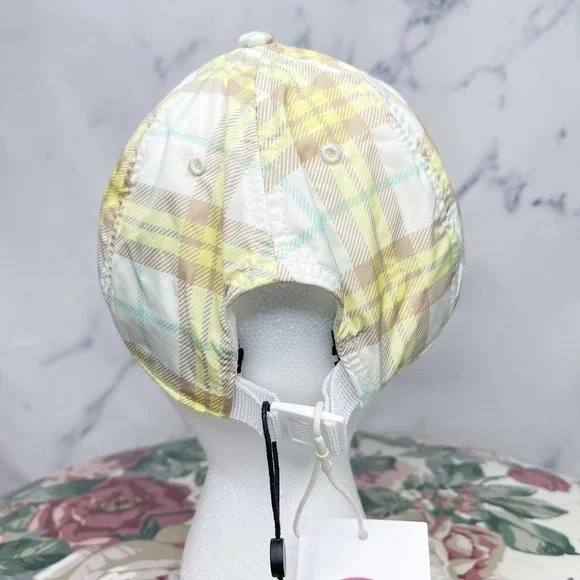 Rag & Bone | Addison Plaid Yellow Baseball Cap Rag & Bone | Addison Plaid Yellow Baseball Cap – Moniquey main image 3